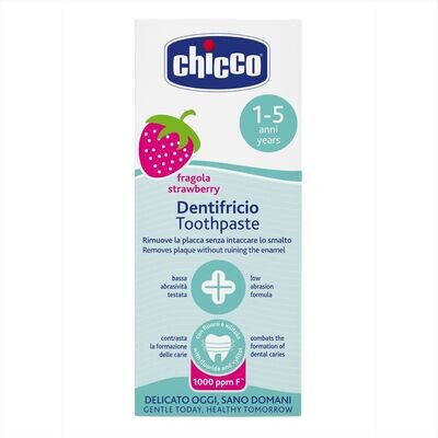 Chicco Dentifricio Fragola 50ml 1-5  Anni