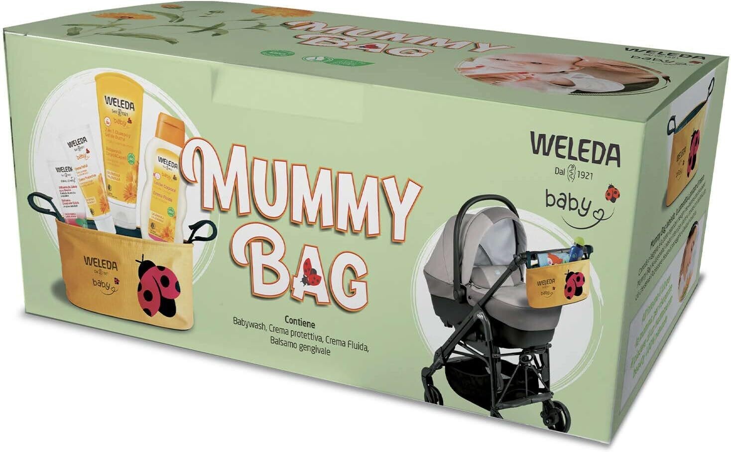 Weleda Mummy Bag Borsa Passeggino con Prodotti