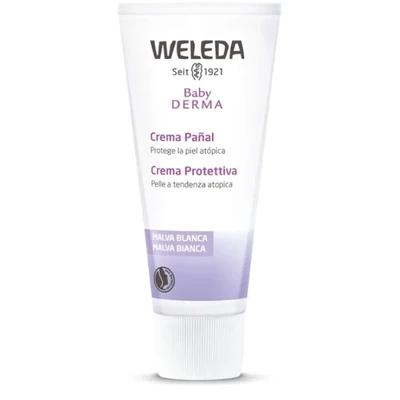 Weleda Baby Derma Crema Viso Malva Bianca 50ml