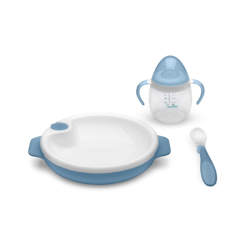 Nuvita Piatto Termico con Serbatoio Blu
