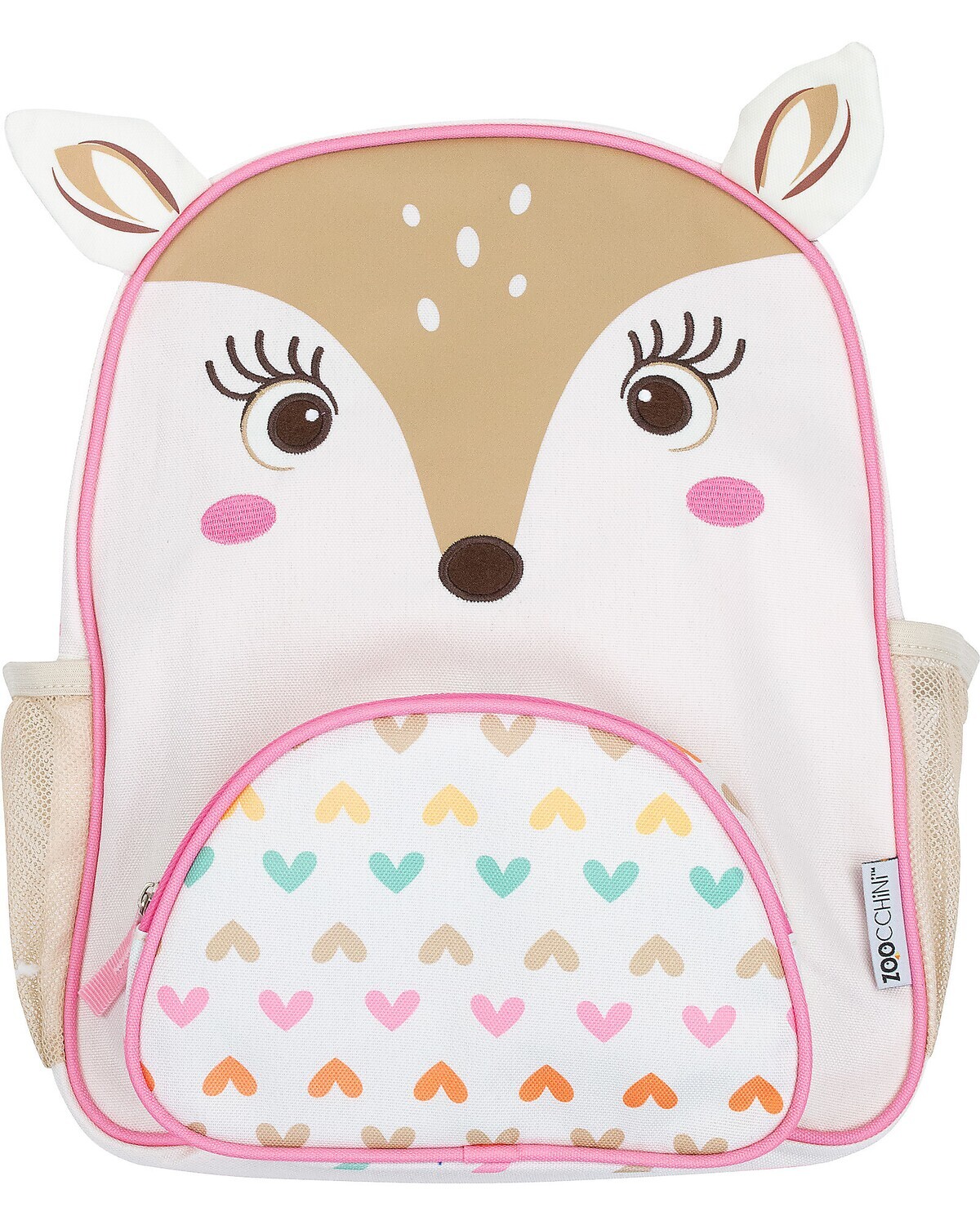 Zoocchini Zainetto Bimbi Everyday Backpack - Fiona the Fawn - 26 x 33 x 10 cm