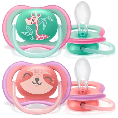 Avent Succhietti Ultra Air 18+ Mesi Femmina 2pz