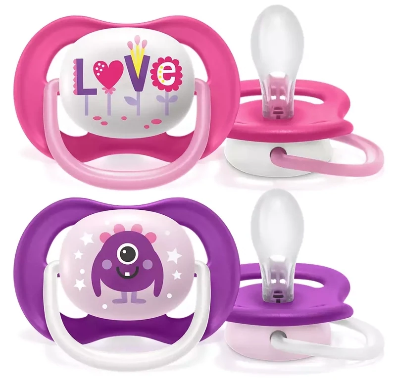 Avent Succhietti Ultra Air 6-18 Mesi Femmina 2pz