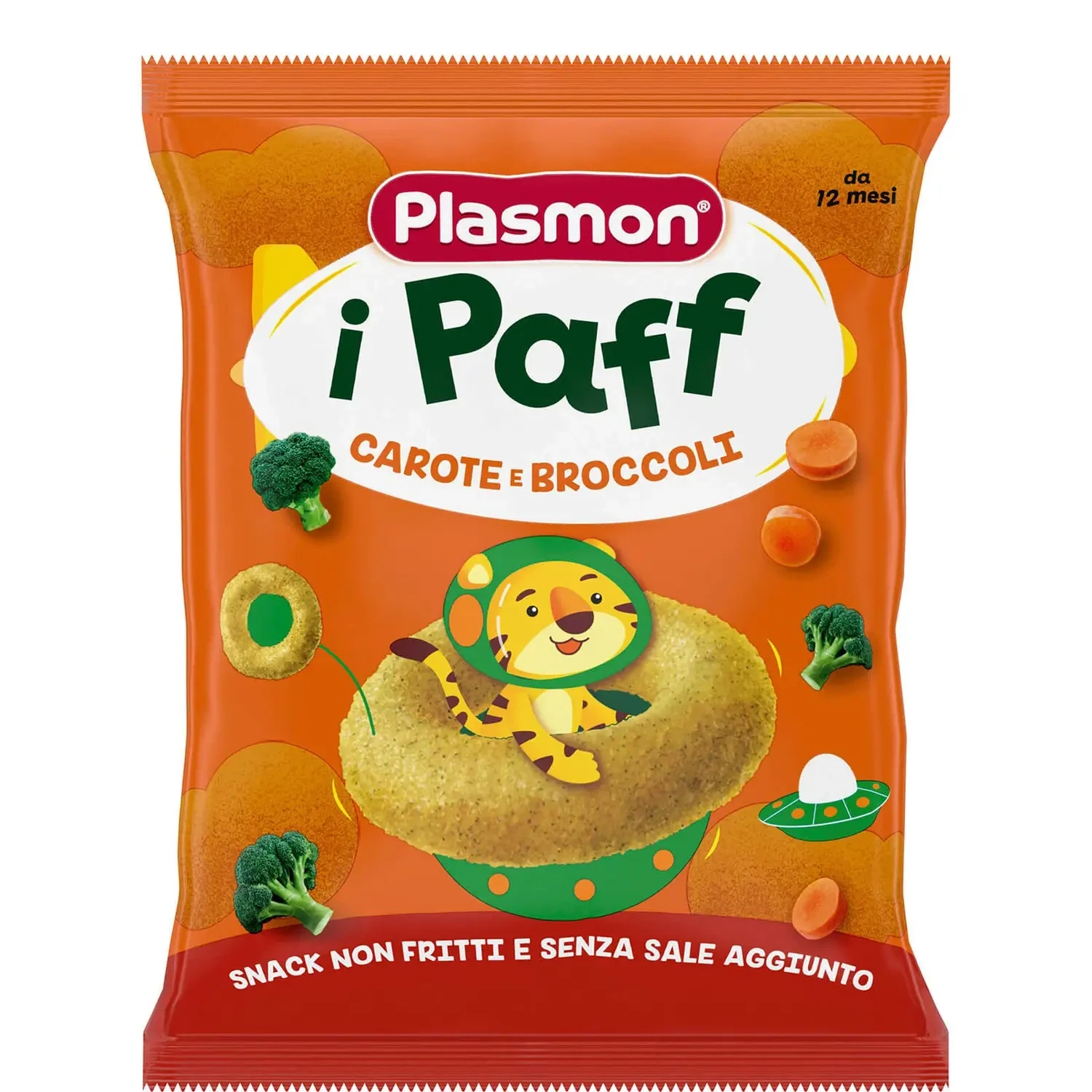 Plasmon Paff Carote e Broccoli 15g