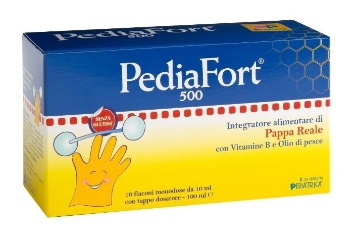 Pediatrica Pediafort 500 10 Flacone da 10ml