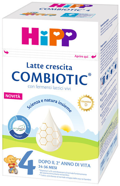Hipp Latte Combiotic 4 Crescita Polvere 600g