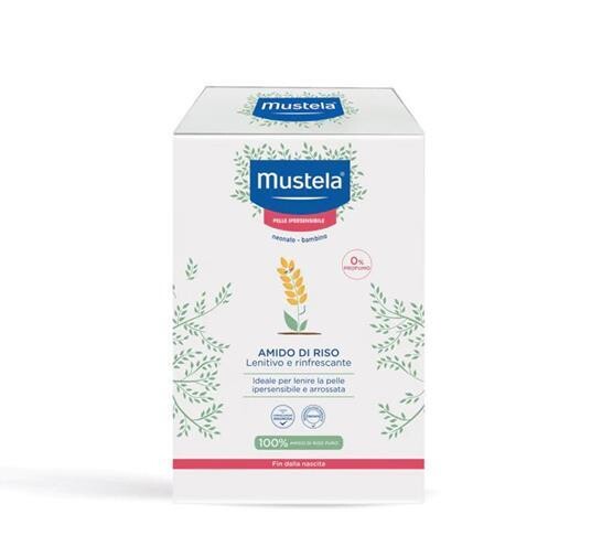 Mustela Amido di Riso Lenitivo e Rinfrescante 5 bustine da 20 gr