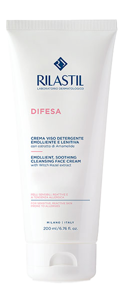 Rilastil Difesa Crema Viso Detergente Emolliente e Lenitiva 200ml