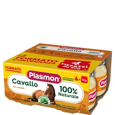 Plasmon Omogeneizzato di Carne Cavallo 4x80g