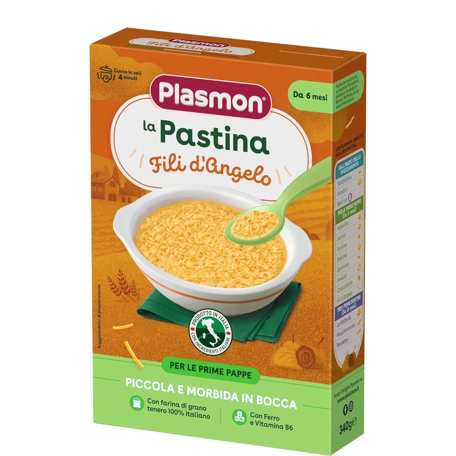 Plasmon Pastina Fili d&#39;Angelo 300g
