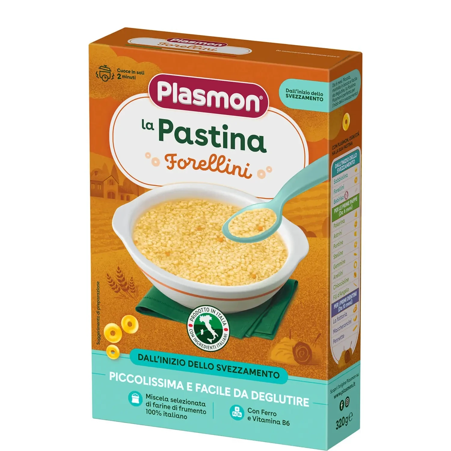 Plasmon Pastina Forellini Micron 300g