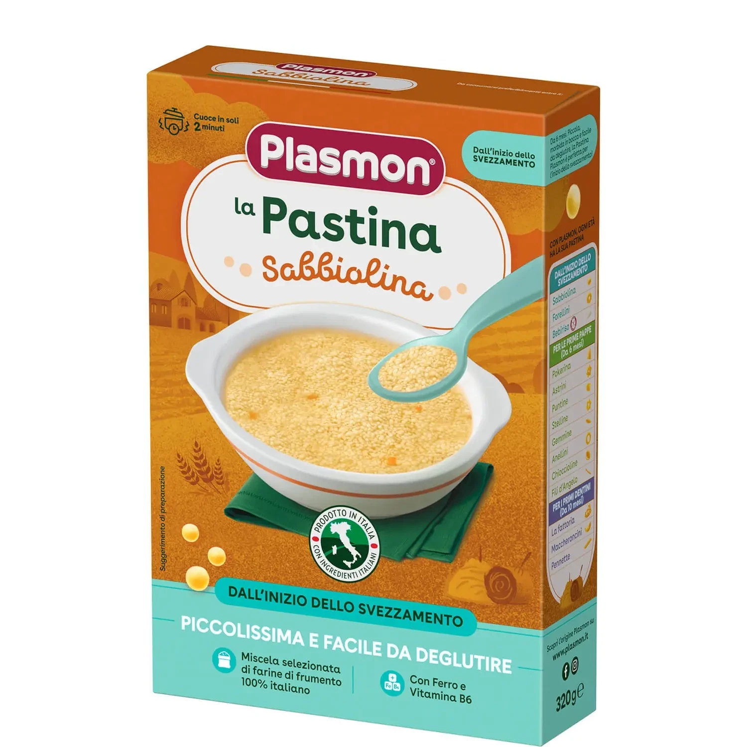 Plasmon Pastina Sabbiolina 300g