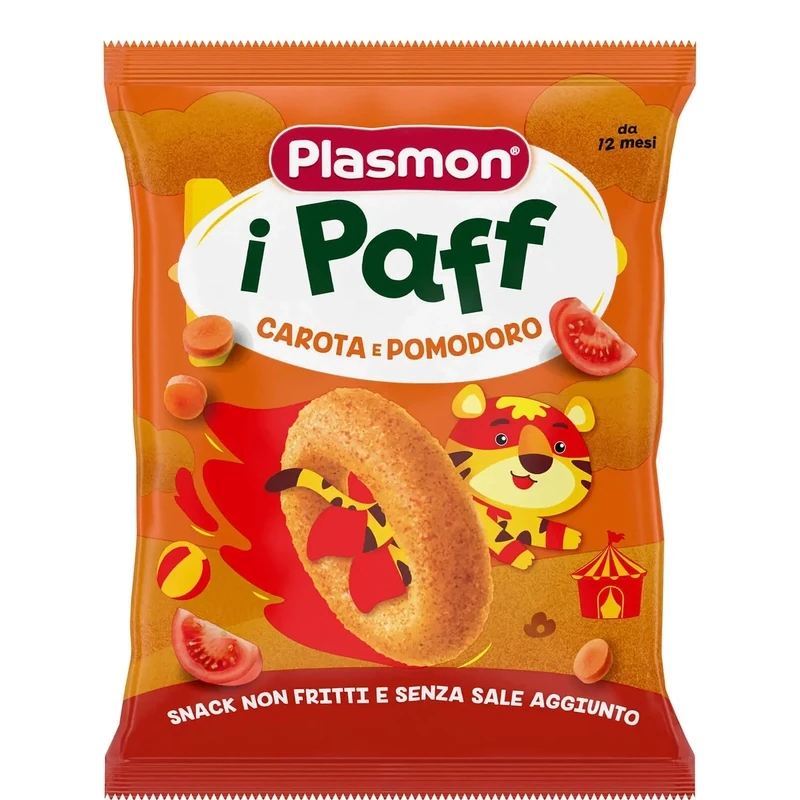 Plasmon Paff Pomodoro e Carota 15g