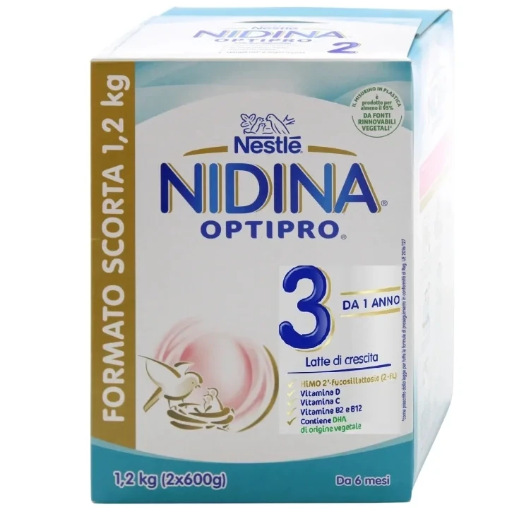 Nestle Latte Nidina 3 Optipro Polvere 1200g
