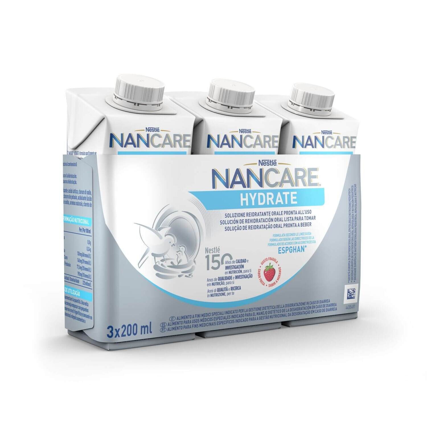 Nestle Nancare Hydrate Soluzione Reidratante Liquido 3x200ml