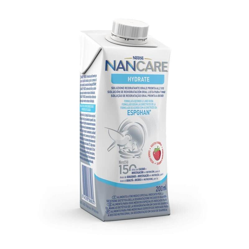 Nestle Nancare Hydrate Soluzione Reidratante Liquido 3x200ml