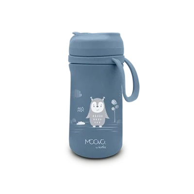 Nuvita Borraccia Termica in Acciaio Inox per Liquidi Azzurro 350 ml