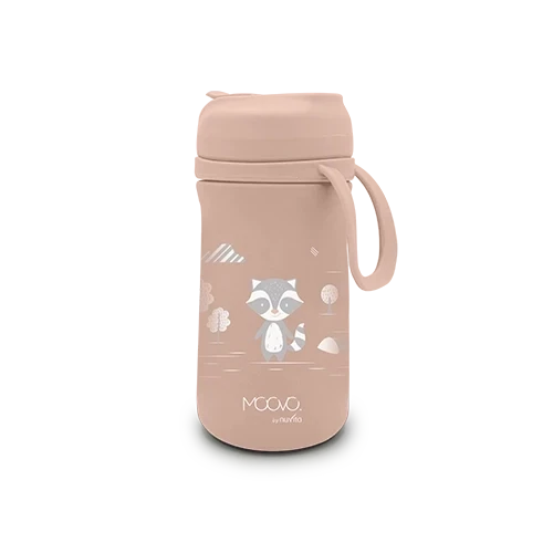 Nuvita Borraccia Termica in Acciaio Inox per Liquidi Rosa 350 ml