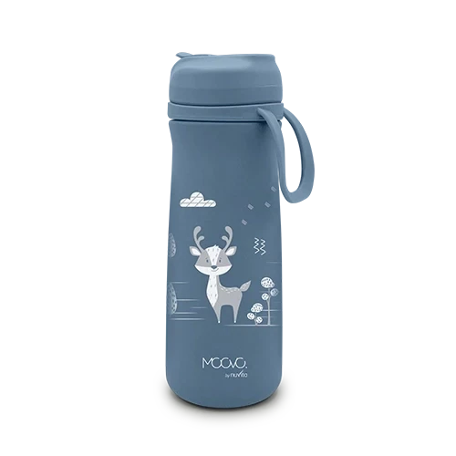 Nuvita Borraccia Termica in Acciaio Inox per Liquidi Azzurro 500ml