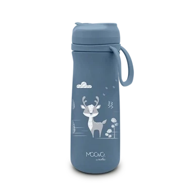 Nuvita Borraccia Termica in Acciaio Inox per Liquidi Azzurro 500ml