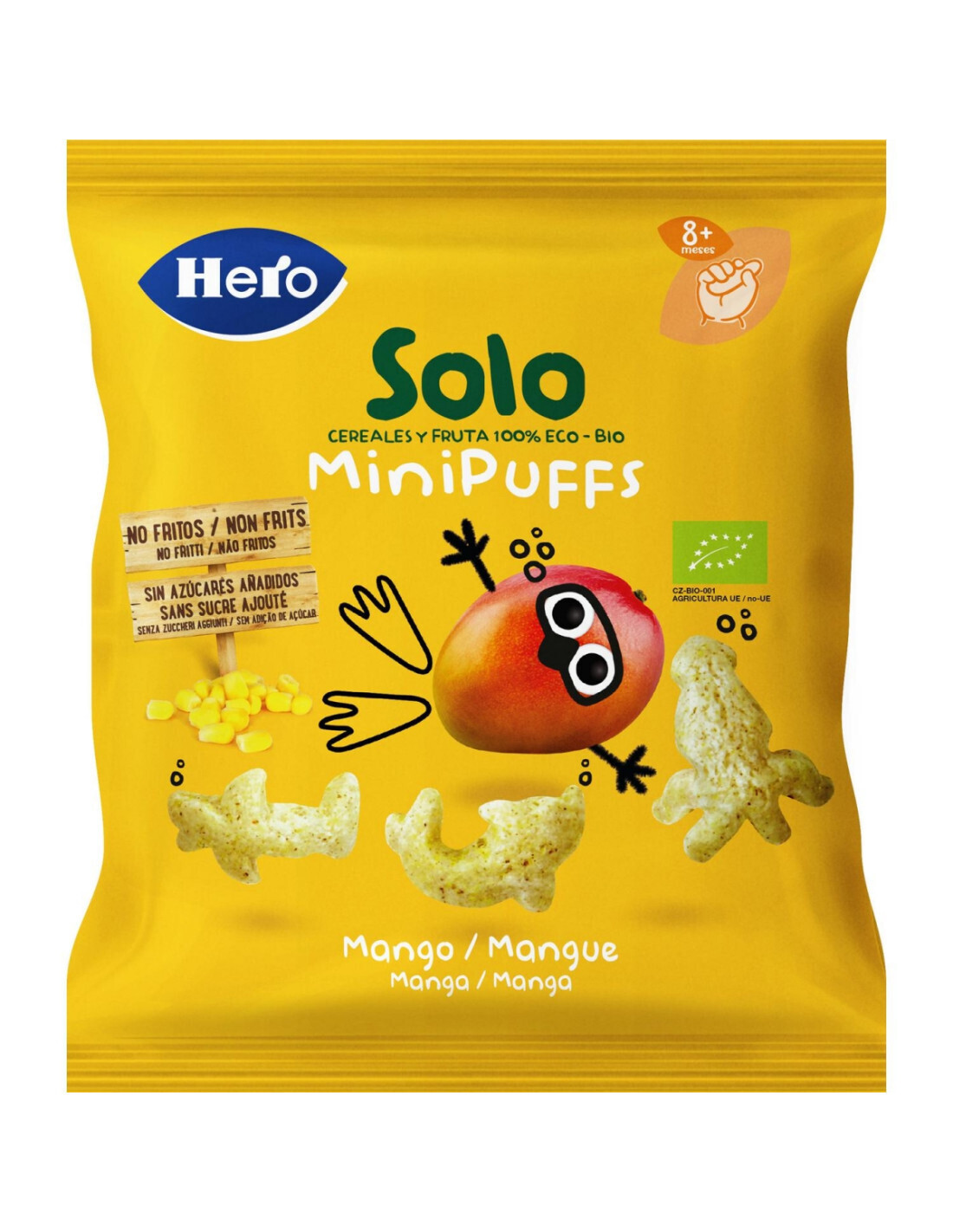 Hero Baby Snack Mini Puff Mango 18g