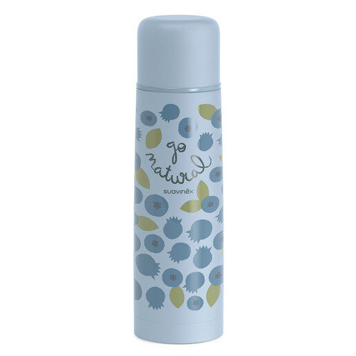 Suavinex Thermos Liquidi Go Natural Azzurro 500ml