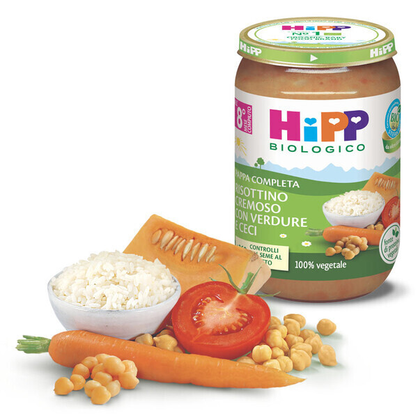 Hipp Risottino Cremoso con Verdure e Ceci 260g