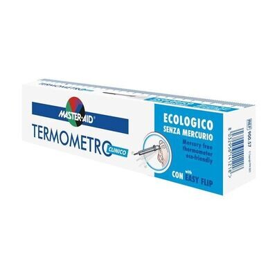 Master Aid Tech Termometro Clinico senza Mercurio in Vetro