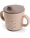 Done By Deer
Tazza con Beccuccio Happy Dots Cipria 100% PP Alimentare