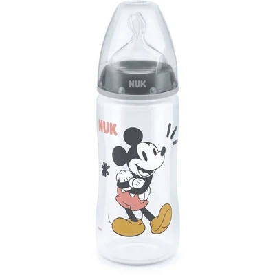 Nuk Biberon FC Temperature Control +PP Silicone 300ml 6-18 Mesi