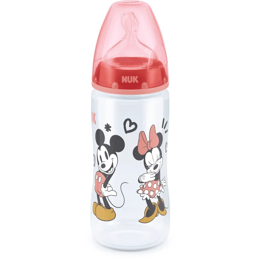 Nuk Biberon FC Temperature Control +PP Silicone 300ml 6-18 Mesi