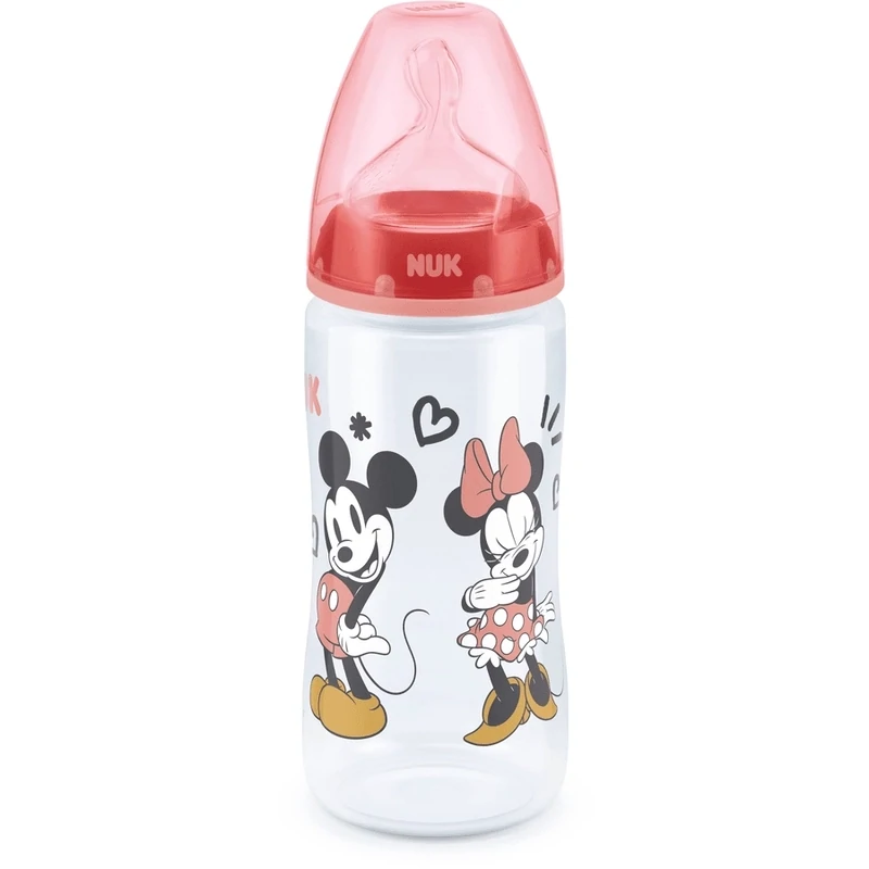 Nuk Biberon FC Temperature Control +PP Silicone 300ml 6-18 Mesi