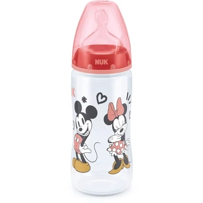 Nuk Biberon FC Temperature Control +PP Silicone 300ml 6-18 Mesi