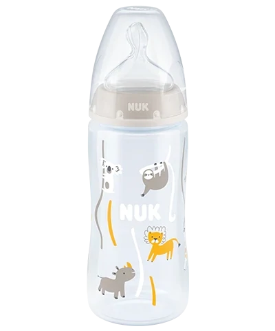 Nuk Biberon FC Temperature Control +PP Silicone 300ml 6-18 Mesi