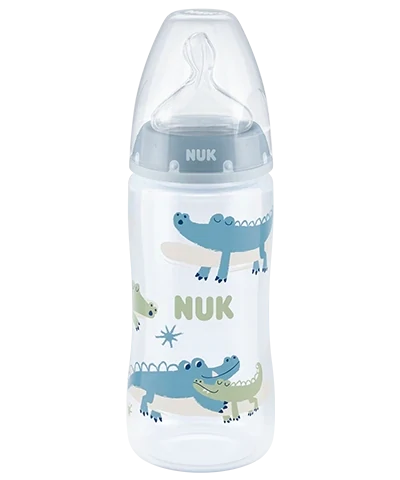 Nuk Biberon FC Temperature Control +PP Silicone 300ml 6-18 Mesi