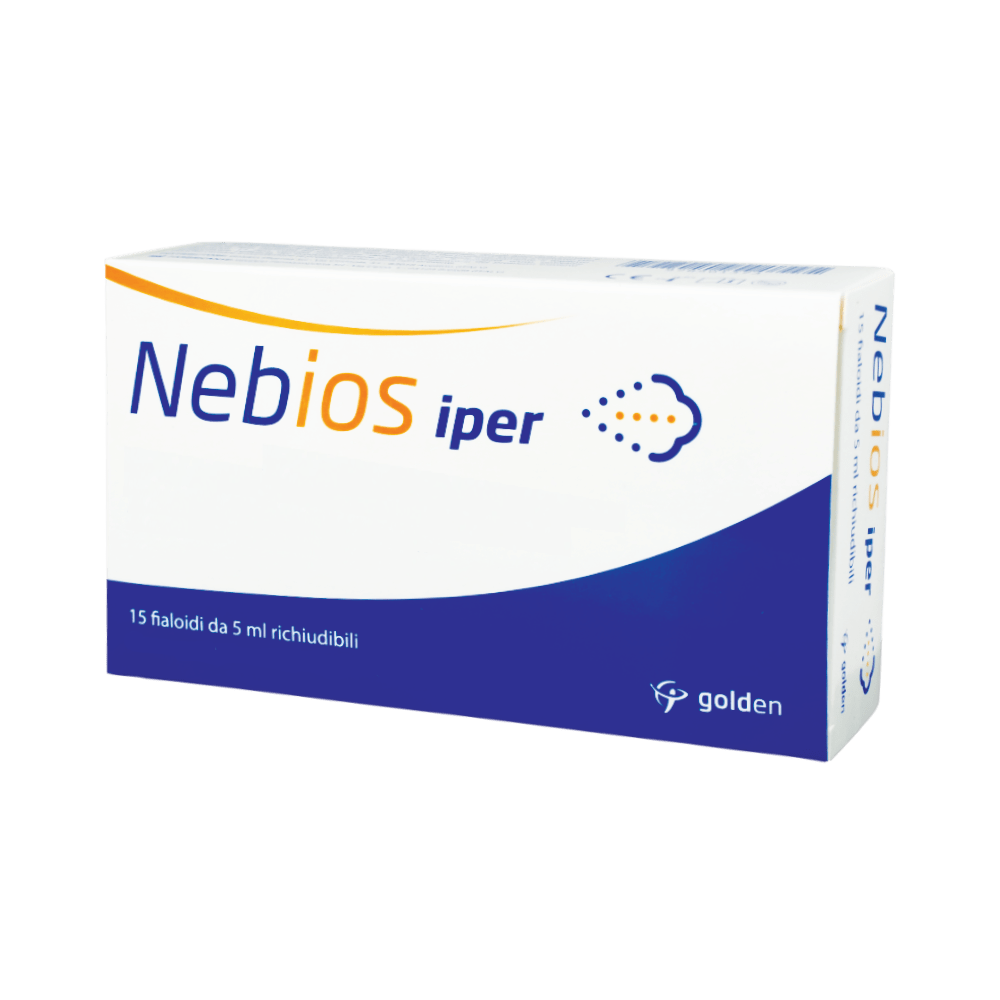 Golden Pharma Nebios Iper 15 Fiale da 5 ml