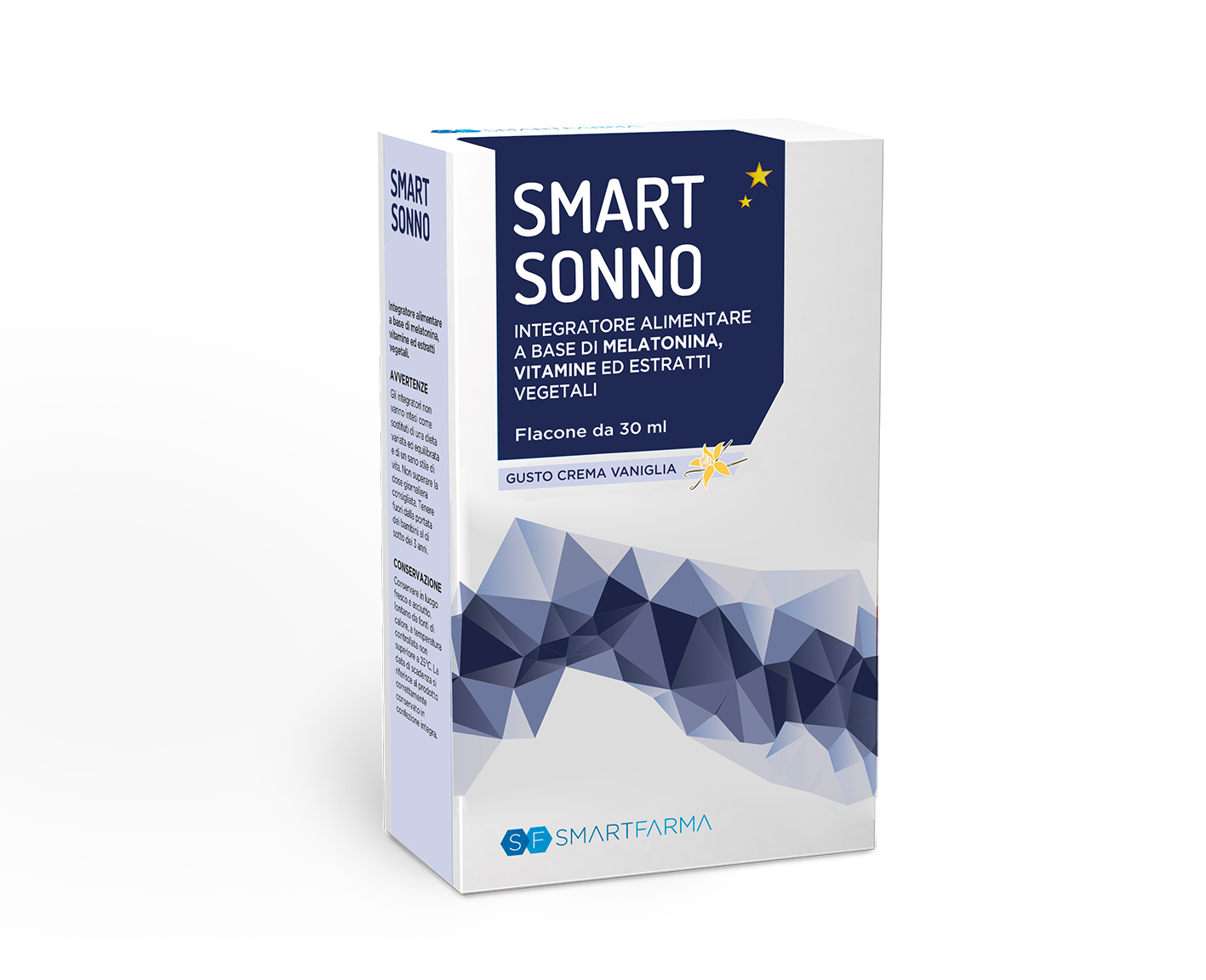 Smart Sonno Integratore a base di melatonina da 30ml