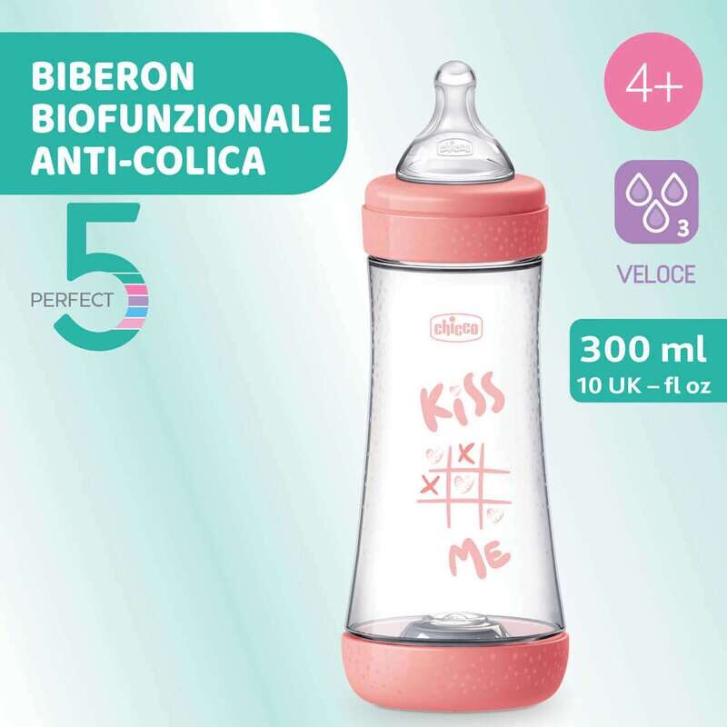 Chicco Perfect 5 Biberon 4m+ Flusso Veloce 300 ml Bimba