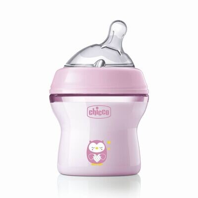 Chicco Natural Feeling Biberon 0m+ 150 ml Bimba 1 Foro