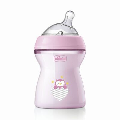 Chicco Natural Feeling Biberon 2m+ 250 ml Bimba 2 Foro