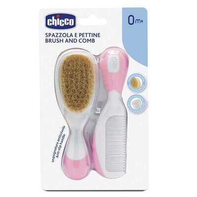 Chicco Spazzola e Pettine Rosa