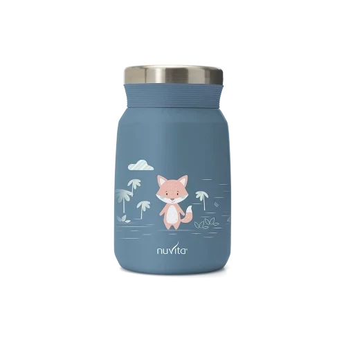 Nuvita Contenitore Termico in Acciaio Inox per Cibi e Liquidi Bianco 500ML - 4472