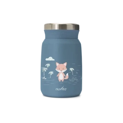 Nuvita Contenitore Termico in Acciaio Inox per Cibi e Liquidi Bianco 500ML - 4472