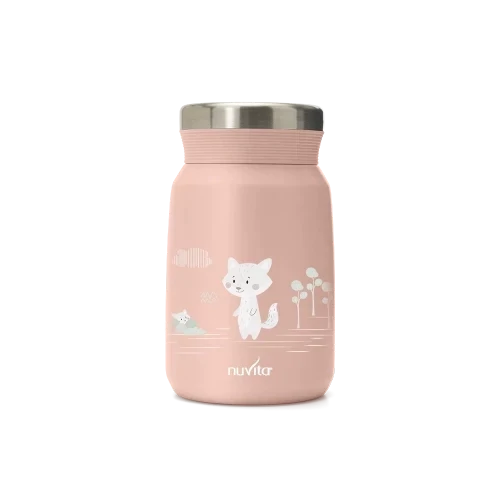 Nuvita Contenitore Termico in Acciaio Inox per Cibi e Liquidi Bianco 500ML - 4472