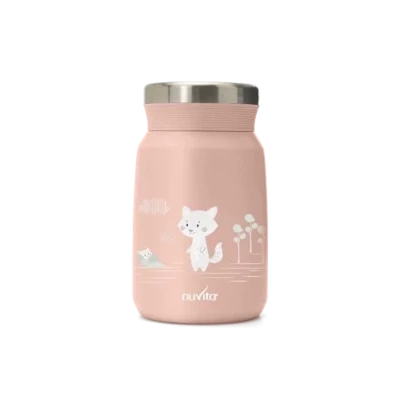 Nuvita Contenitore Termico in Acciaio Inox per Cibi e Liquidi Bianco 500ML - 4472