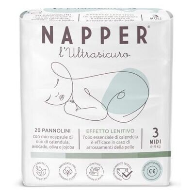 Napper Pannolino N 3 4-9 kg da pz20