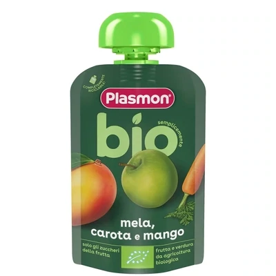 Plasmon Bio Spremi e Gusta Mela Carota e Mango 100g