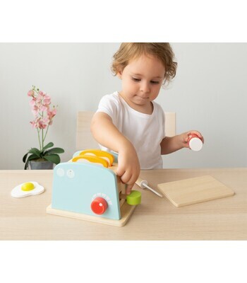 Kiokids Tostapane in Legno 36+m da 8 pz