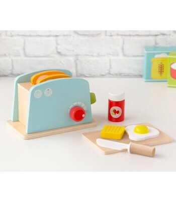 Kiokids Tostapane in Legno 36+m da 8 pz