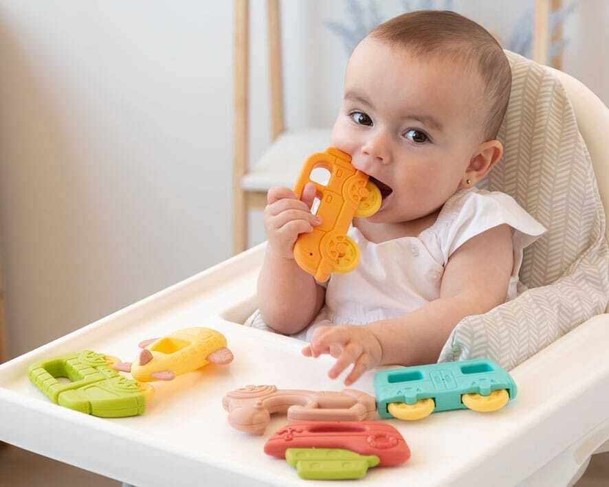 Kiokids Veicoli Massaggiagengive 36+m da 6 pz